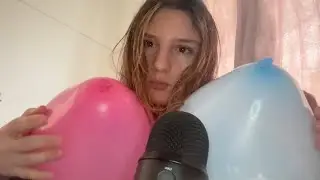 ASMR with balloons 🎈 (custom for emmalaria)