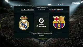 FIFA 20 | Barcelona vs Real Madrid | Laliga Gameplay | - PS4