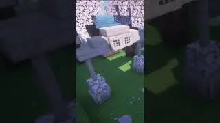 This Seat Is Still Empty&hellip; 🌸 | Minecraft Aesthetic Build x Blue &ndash; Yung Kai #shorts  #minecraft