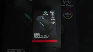 Nouvelle souris ROG Harpe Ace Aim Lab Edition (vid&eacute;o setup)