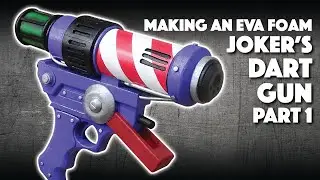 Making An EVA Foam Joker&rsquo;s Dart Gun Part 1