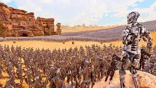 6000 T-800 TERMINATORS vs 1,000,000 ZOMBIES- CINEMATIC -Ultimate Epic Battle Simulator 2