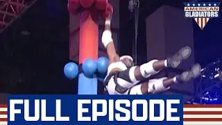 Flying High For The Red Balls In Swingshot | American Gladiators | Full Episode | S05E18