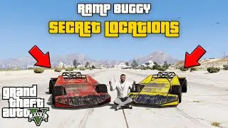 GTA V - Ramp Buggy Secret Spawn Locations (XBOX, PC, PS4, PS5)