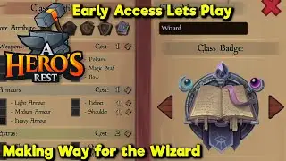Making way for the Wizard - A Hero's Rest - Early Access