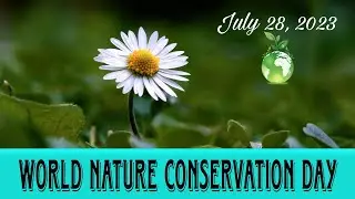 WORLD NATURE CONSERVATION DAY July 28 |  10 LINES ESSAY/ SPEECH ON NATURE CONSERVATION DAY