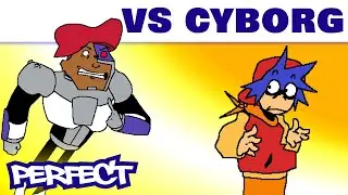 VS CYBORG (An Amazing Remake Of The Famous Cyborg Mod!) - FNF Mod - Perfect Combo Showcase [HARD]