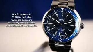 Oris TT1 300M Blue 43mm Diver 7533