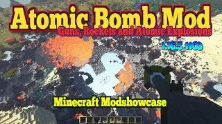 Minecraft 1.16.5 - Guns, Rockets and Atomic Explosions mod