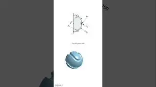 Tutorial groovy ball #cad #design #solidworks #engineering #reels
