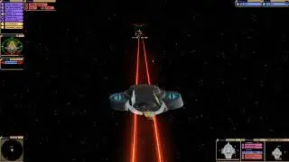 Star Trek Bridge Commander - Sisko's Defiant (no shields) Vs Eddington's Maquis Raider #startrek