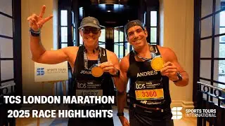 Sports Tours International TCS London Marathon 2025 Race Highlights