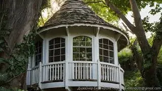 Дизайн домиков на дереве. Tree house design.