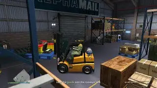 Gta new forklift work 😜👍😜👍😜hit a like and subscribe 😀 😃 