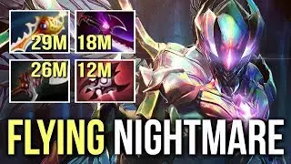 FLYING NIGHTMARE MID Night Stalker 13 Min Godlike 33 Kills by Mski.nb Fun Pub Gameplay Dota 2