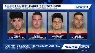 Four men accused of hunting on private property; Two reported to ICE