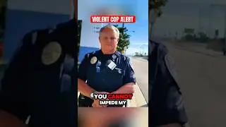 Violent Tyrant Corrupt Cop Gets Exposed😨