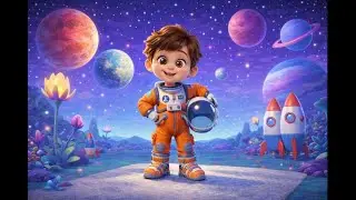 Baby Astronaut&rsquo;s Fun Space Adventure | #BabyAstronaut, #KidsSpaceAdventure, #Planets