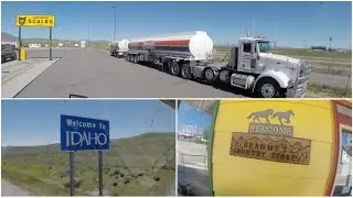 Descarregando em Montana e Idaho - Vlog18rodas - EP93/2016