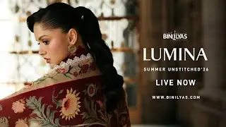 Binilyas New Summer Lawn Unstitched Collection 2026 | Lumina Summer Unstitched 2026 By Binilyas 