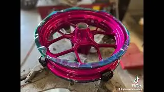 Powder Coated Honda Grom Wheels