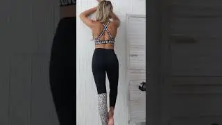 2Pcs Leopard yoga Sets Women's print  Sports fitness Suit