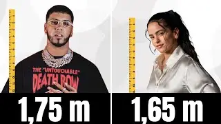 ESTATURA De Los FAMOSOS
