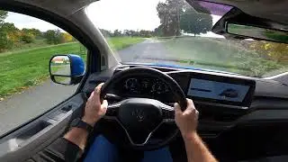 2025 Volkswagen Transporter T7 2.0 TDI DSG (110 kW) | Real POV Drive