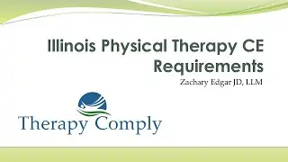 Illinois Physical Therapy Continuing Education Requirements