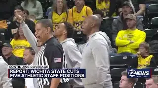 Kansas universities cut athletic staff amid financial pressures.