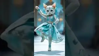 Adorable Cat Couture: A Whimsical Fashion Extravaganza 🎨👗🐾#PetElegance #FelineRoyalty #IndianFashion