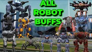 WR - All Robot Buffs Coming In Update 8.7 | War Robots