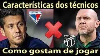 Características dos técnicos Como gostam de jogar Carpini e Mozart veja