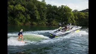 Bethany Hamilton Wakesurfs Tige Boats - Full Video