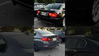 N55 vs N54 posting full comparison video tomorrow #n55 #n54 #335 #335i #antilag