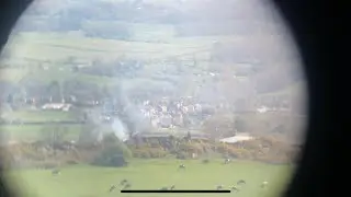Crich Stand with a Monocular & Radio!