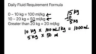 Pediatric Medication Calculation (RN)