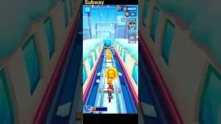 play the game subway princess runner episode 6 #subwaysurfers#shorts