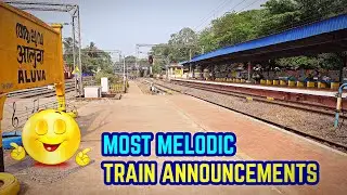 Most Beautiful 3 Train Announcements of Trivandrum Division