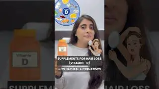 Hair supplements for hair loss | Supplements for hair growth | Vitamin D for hair growth