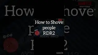 How to shove people RDR2                               #edit #rdr2 #howto