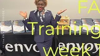 Flight attendant training week 1 with Envoy air (virtual week) and how I got based in Miami!!