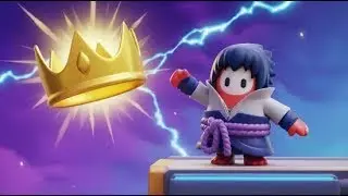 Fall Guys X Sasuke Uchiha New Fame Pass Day 8 Short Stream