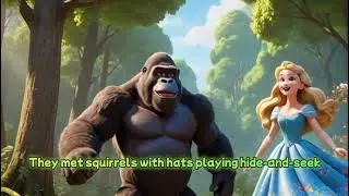 The story of a princess and a beast|kids stories|