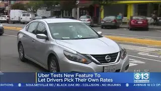 Uber Tests Feature That Lets Some California Drivers Set Their Own Rates