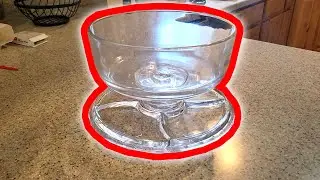 Review for Godinger cake stand and serving plate platter with dome lid