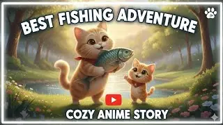 This Mama Cat Took Her Kitten Fishing 🐟❤️- This Kitten Went Fishing 😹🐟 - Mama Cat&rsquo;s Catch 