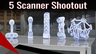 3D Scanner Shootout - 5 Models