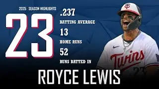 Royce Lewis || 2025 Minnesota Twins Highlights