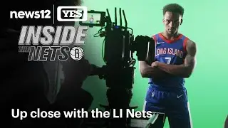Media and game prep with the Long Island Nets - Inside The Nets | News 12 Originals